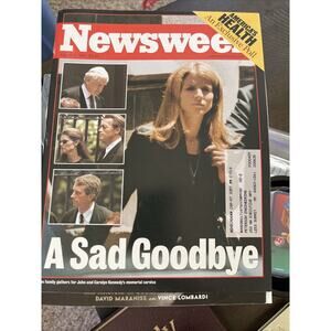 Newsweek Magazine, August 2, 1999 - JFK Jr - A Sad Goodbye NEAR MINT/MINT